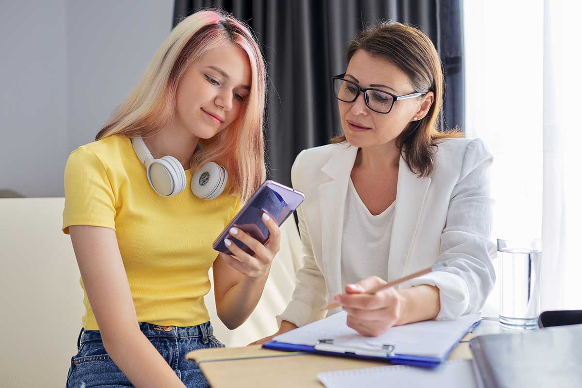 how a social skills program can improve communication tools a teen works on her skills in a social skills program