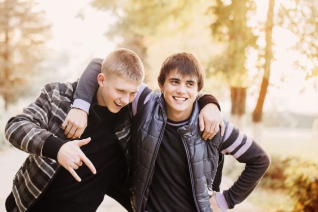 _Support for Siblings of Children With Autism two teenage boys
