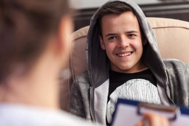 Individual Therapy for High Functioning Autism in Texas a boy in individual therapy for high-functioning autism